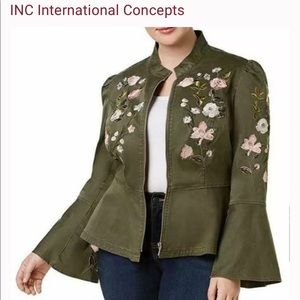 INC Peony Garden Jacket